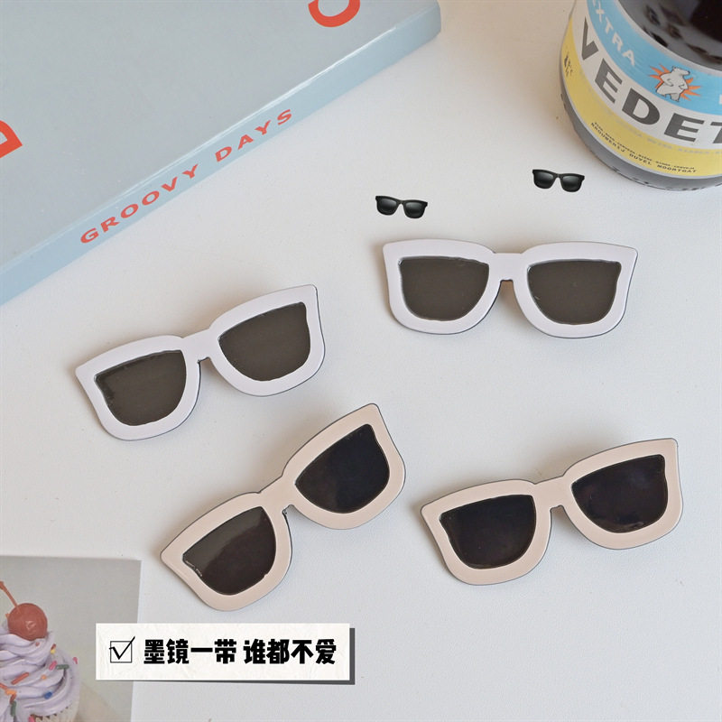 创意墨镜发夹可爱卖萌刘海夹搞怪自拍边夹碎发夹子百搭发卡日韩女,饰品/流行首饰/时尚饰品新,民族风发饰,淘宝优惠券,粉丝福利购,淘宝优惠卷