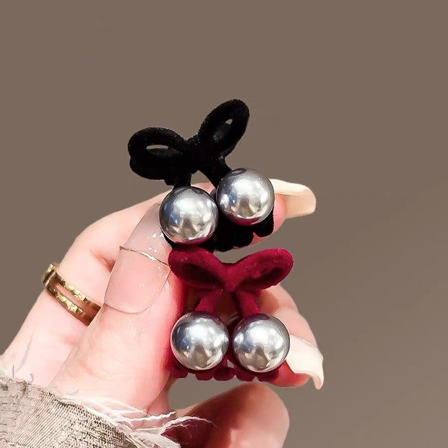 珍珠樱桃植绒小发夹新款头饰女刘海碎发夹子小号抓夹侧边顶夹发卡,饰品/流行首饰/时尚饰品新,民族风发饰,淘宝优惠券,粉丝福利购,淘宝优惠卷