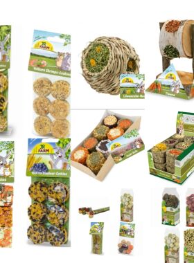 德国现货满28包邮JR farm系零食仓鼠金丝熊兔子豚鼠磨牙健康零食
