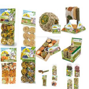 德国现货JR farm系列零食仓鼠金丝熊蜜袋鼬兔子豚鼠磨牙健康零食