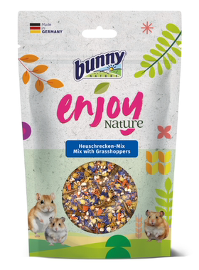 德国bunny蚱蜢混合仓鼠金丝熊蜜袋鼬花枝磨牙零食