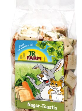 满28包邮德国JR蔬菜夹心饼干吐司仓鼠小宠零食磨牙分装试吃整包