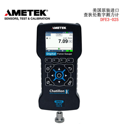 美国原装进口查狄伦CHATILLON数字测力计DFE3-100 /200 DFE3-500