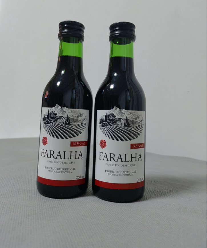 葡萄牙法国进口小红酒250ml*4瓶 赤霞珠干红葡萄酒微醺晚安14.5度