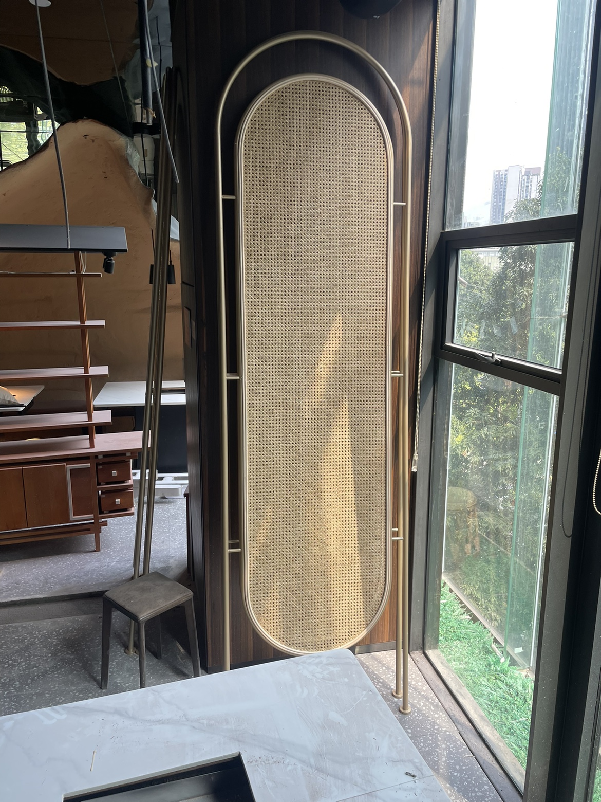 蓉冠藤编吊顶屏风家具柜门贴面