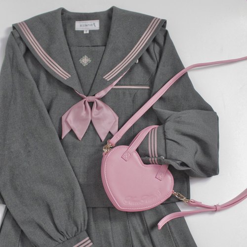 NNS超迷你爱心煎饼斜挎小包包