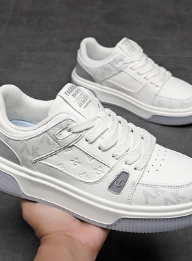 冬季大码男鞋45宽楦宽脚男士小白鞋46加绒板鞋棉鞋47运动休闲鞋48