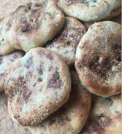 特产小吃建阳光饼腌菜肉饼现卖现烤零食辣厚碳烤不真空 10片