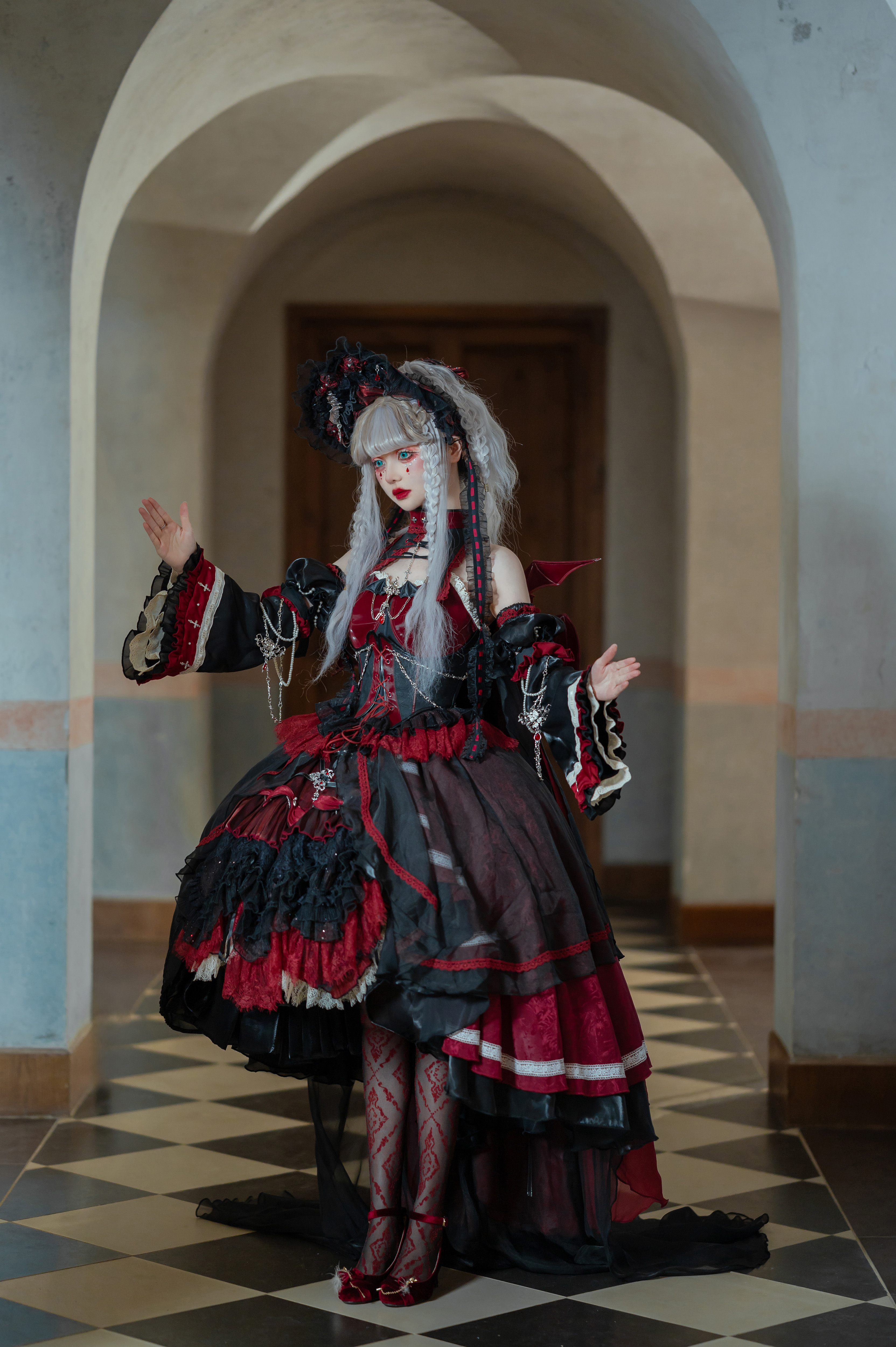 华夏喵洛丽塔哥特暗黑系