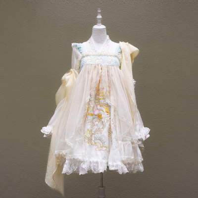 Lolita原创中华风连衣裙少女