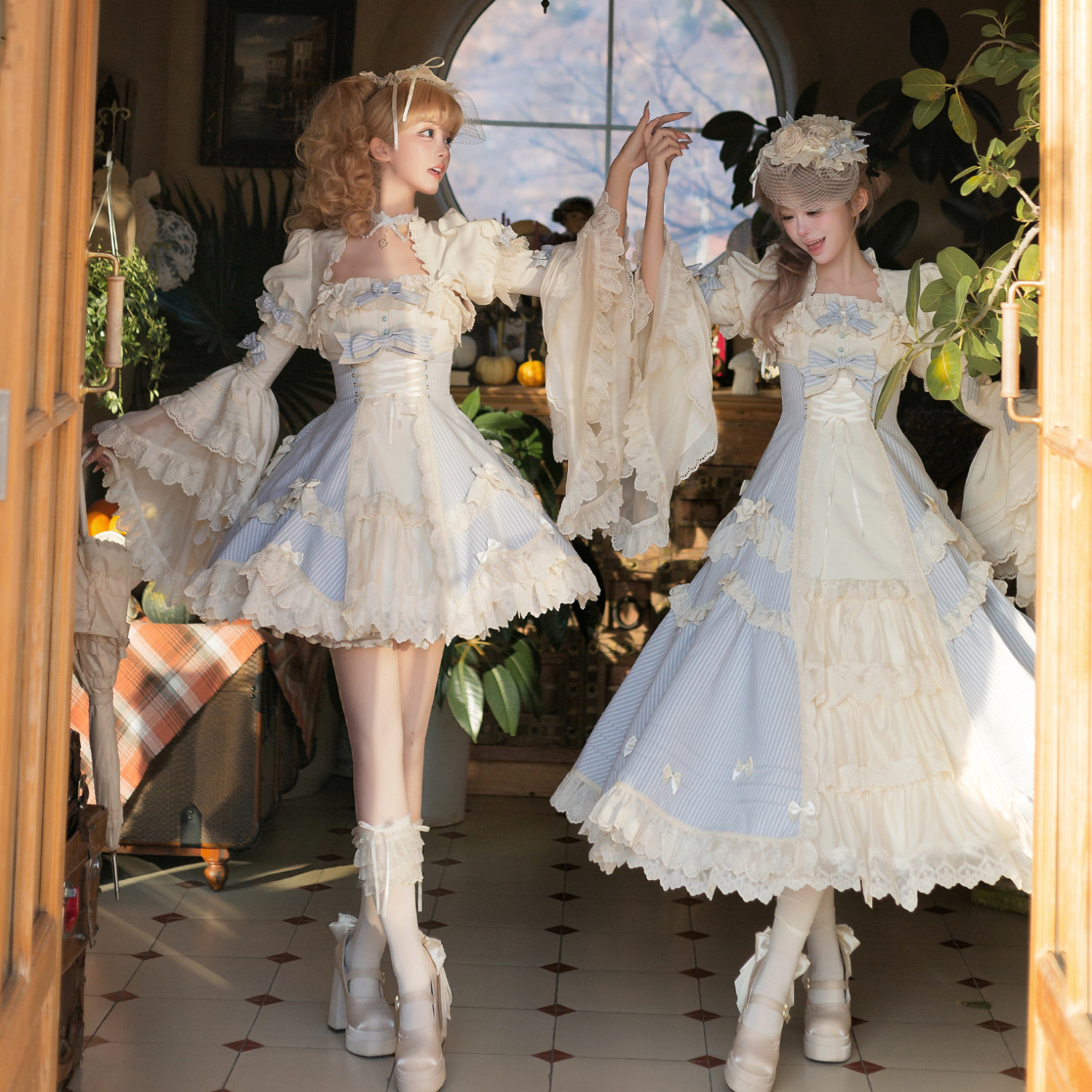 【全款预约】 Lolita裙正版原创蓝色信笺少女洛丽塔连衣裙,模玩/动漫/周边/娃圈三坑/桌游,lolita洛丽塔连衣裙,淘宝优惠券,粉丝福利购,淘宝优惠卷