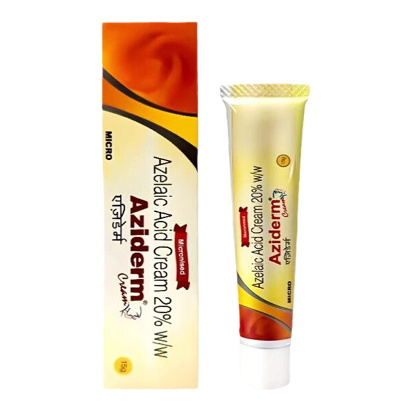 印度进口Aziderm壬二酸20%祛痘乳膏凝胶痘痘修复消炎痘印药膏R
