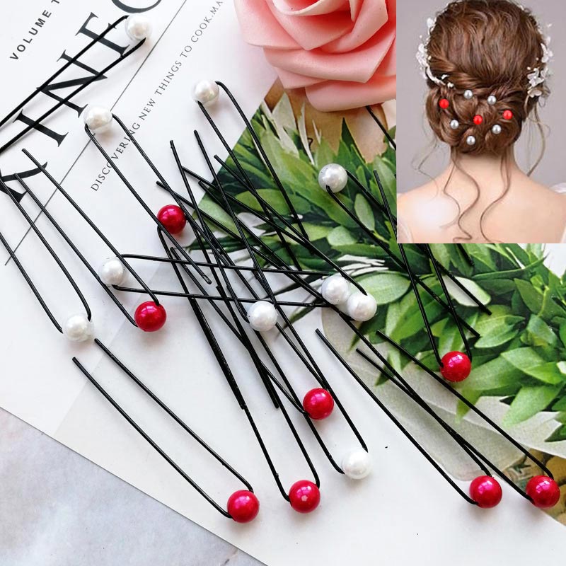 影楼新娘妆u型夹丸子头