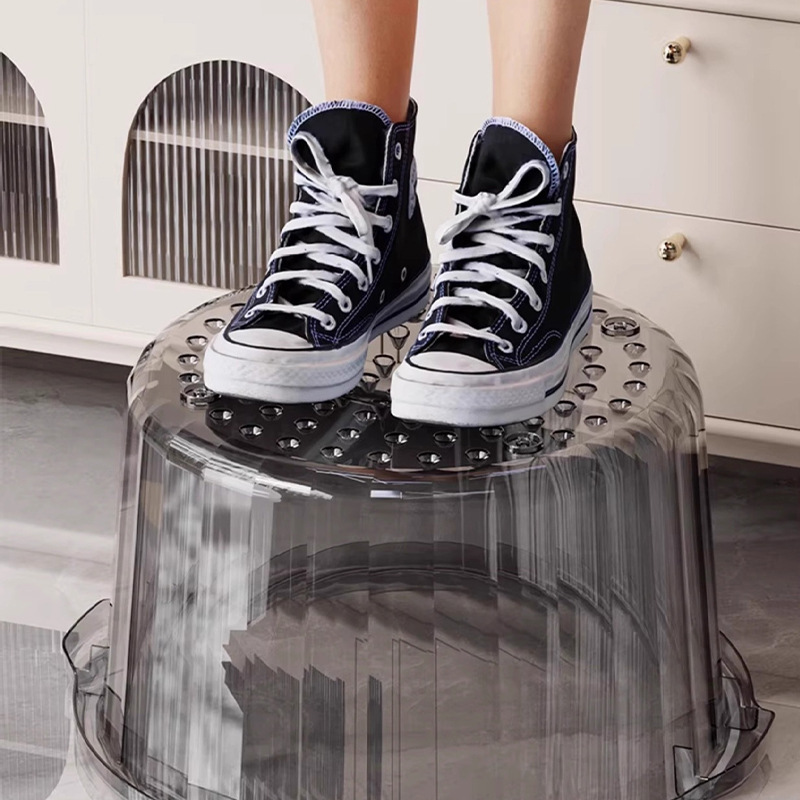 泡脚桶养生脚底按摩洗脚桶高透加厚大容量加高足浴盆高深盆桶