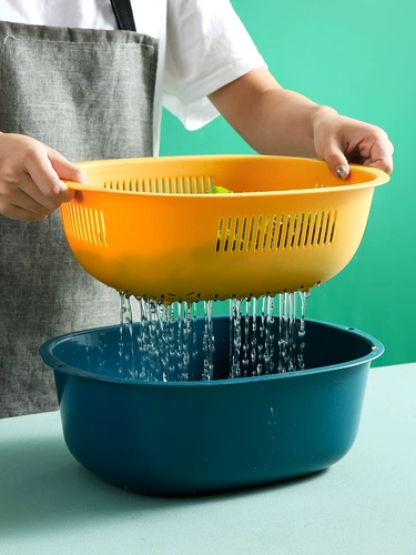 Двухэтажная универсальная гигиеническая сушилка для домашнего использования для фруктов и овощей, увеличенная толщина