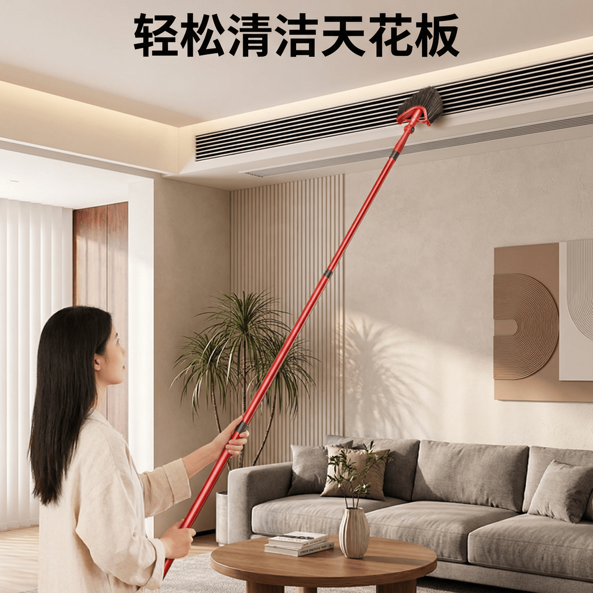 可伸缩清洁刷家用加长缝隙刷地板刷天花板墙角床底清洁工具刷子,家庭/个人清洁工具,除尘掸,淘宝优惠券,粉丝福利购,淘宝优惠卷