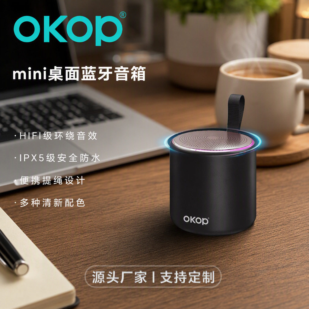 807无线蓝牙小型室内音响便携式迷你音箱防水户外HIFI高音质跨境