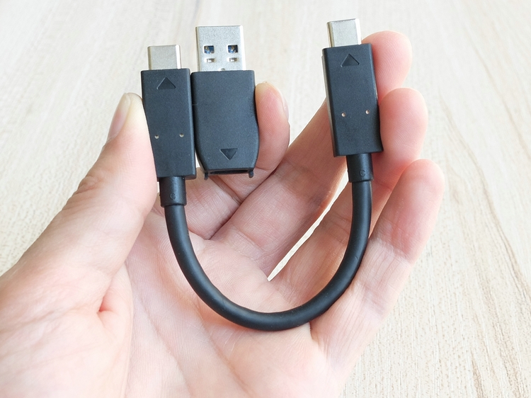 原装西数希捷闪迪移动硬盘配机USB3.1数据线Type-c公对公线转接头