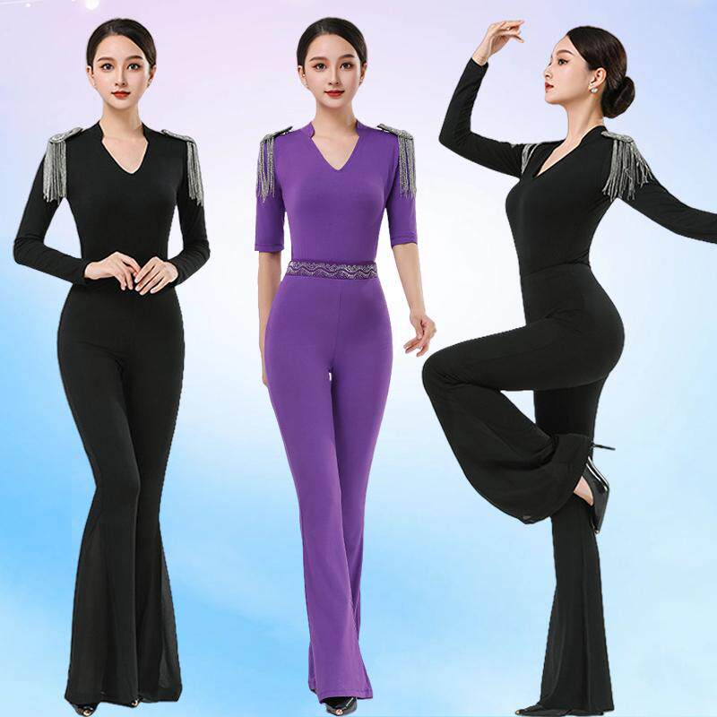 2024新款形体舞服女成人上衣