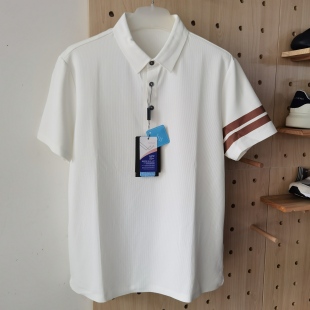 翻领薄款 短袖 轻商务polo衫 上衣 休闲半袖 新款 高品质高弹力夏季 男士