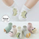 日本进口春夏新款 新生婴儿船袜宝宝防滑地板袜卡通公仔短袜学步袜