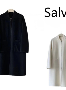 新款韩版宽松显瘦休闲双面羊毛大衣机场明星穿搭全羊毛女外套