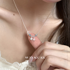 Серебряное ожерелье