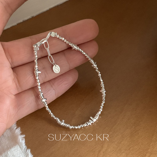 suzyacckr简约碎银蹦迪珠盘缠