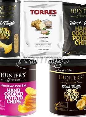 日本直邮TORRES薯片黑松露鱼子酱火腿海盐鹅肝土豆片休闲解馋零食