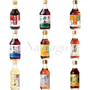 【直邮】日本本土酱油柚子醋鲣鱼飞鱼昆布浓缩高汤拌饭拌面调味料