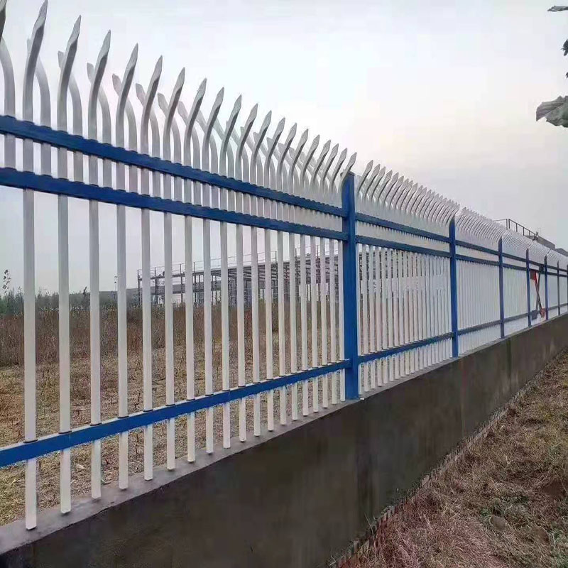 锌钢护栏现货围栏定制户外围墙隔离市政铁艺小区别墅大门防护栅栏
