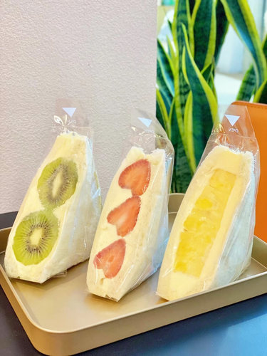 吐司对切三明治透明包装纸袋