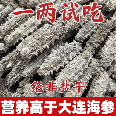 大钦岛海参干货50g纯老淡干海渗一两 长岛底播野生海参刺参可礼盒