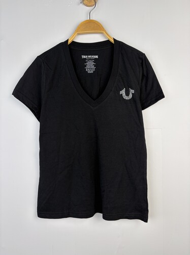 0299真实信仰TRUE RELIGION女款纯棉短袖T恤