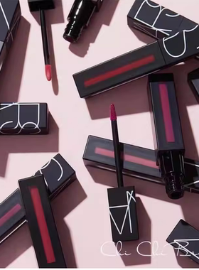 NARS纳斯唇釉黑管雾面哑光Star Woman Vain slow ride滋润Aragon