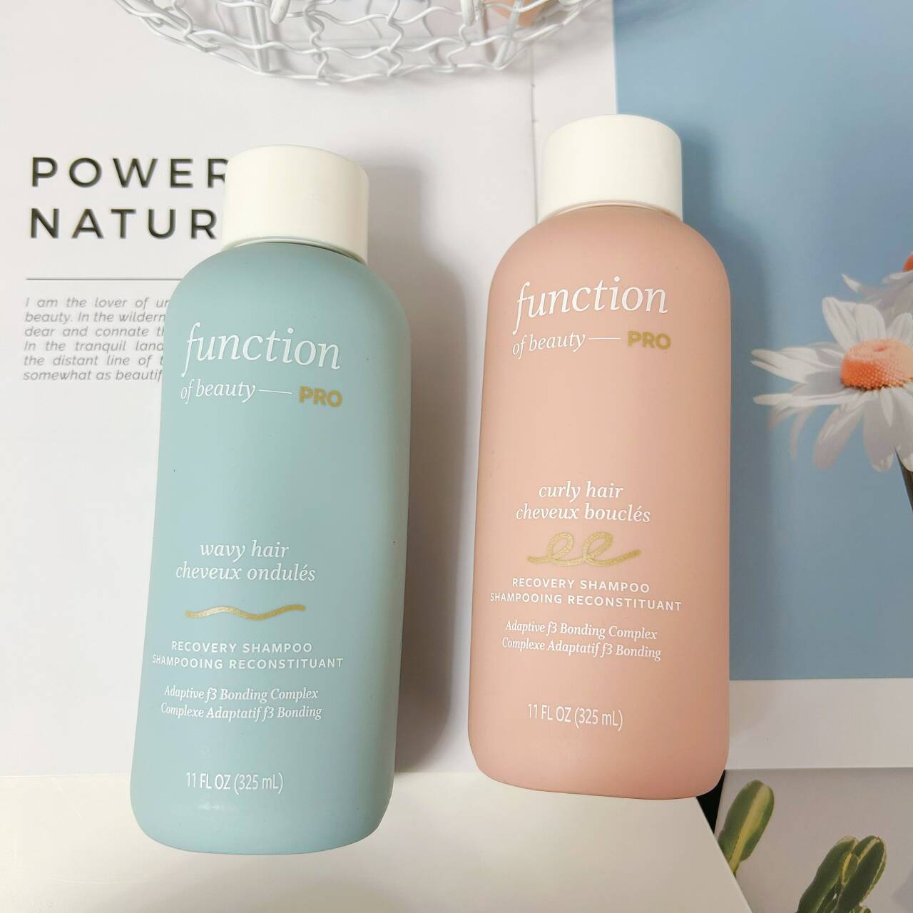 Function of Beauty PRO Custom 修复洗发水 直发 卷发适用325ml