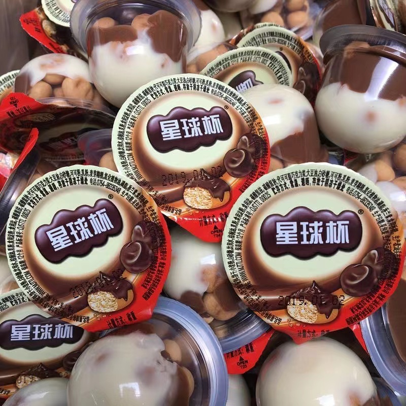 甜甜乐星球杯巧克力饼干粒散装儿童节休闲零食可可脂8090怀旧零食