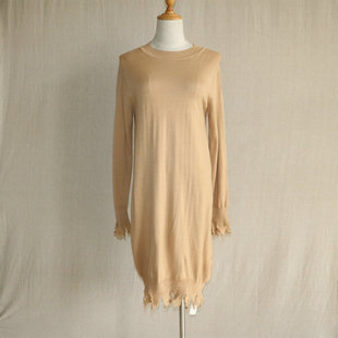 我爱我的恋衣坊商场撤柜专柜正品安纳苏丝长袖套头L811女毛针织衫