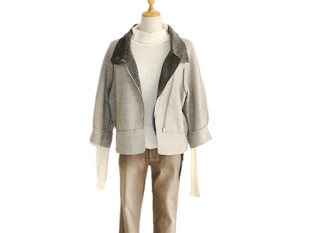 我爱我的恋衣坊安纳苏丝商场撤柜品牌折扣正品S122女春秋毛呢外套