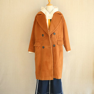 我爱我的恋衣坊商场撤柜专柜正品安纳苏丝秋冬女C892大衣毛呢外套