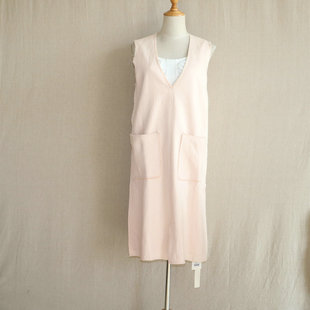 我爱我的恋衣坊商场撤柜专柜正品安纳苏丝春秋无袖套头L052连衣裙