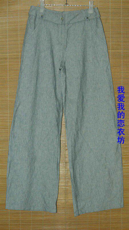 ANNASUSI安纳苏丝 专柜正品剪标折扣  8Y346-B女休闲裤