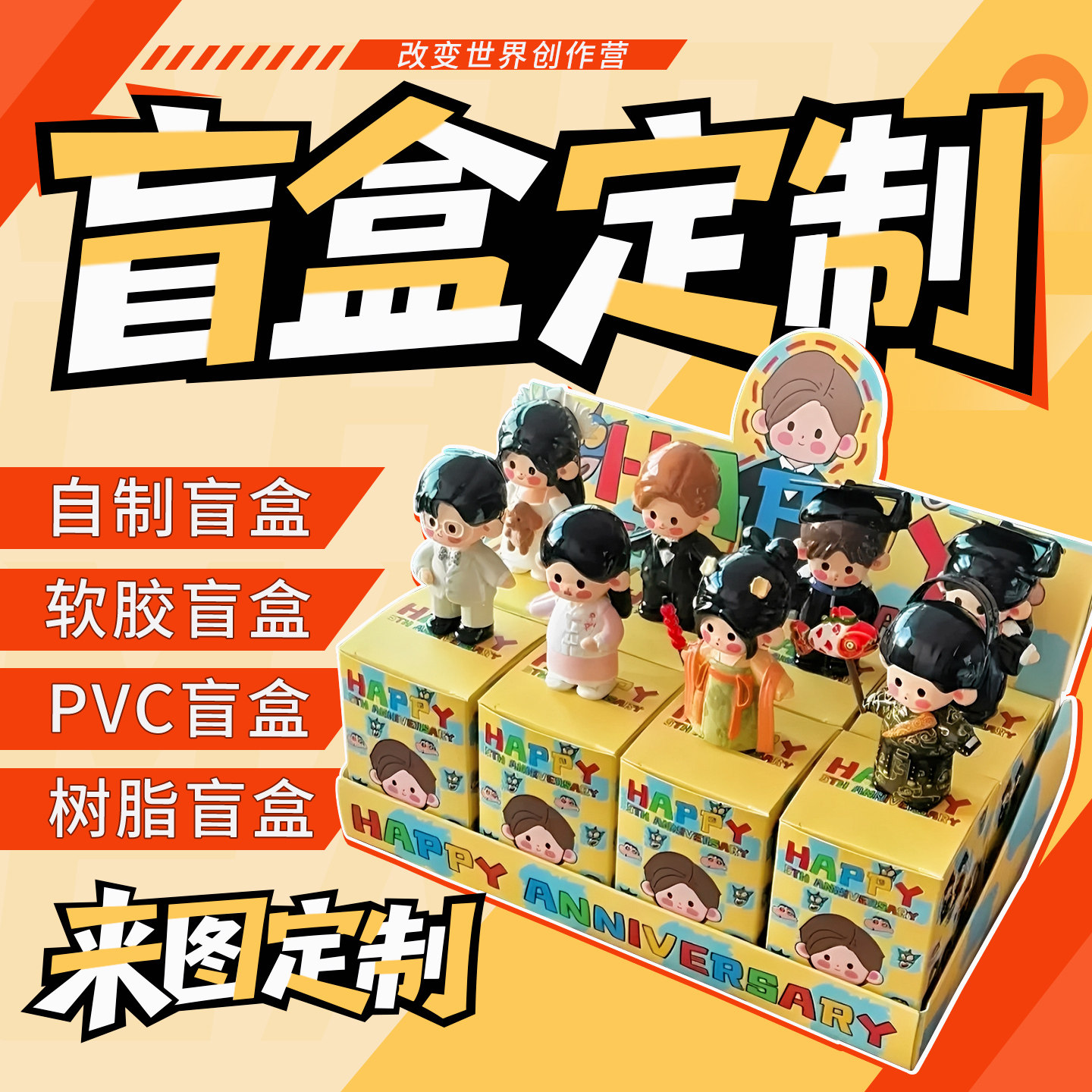 自制盲盒定制生日礼物
