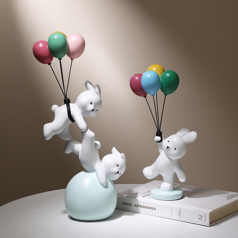 网红暴力熊摆件儿童房轻奢