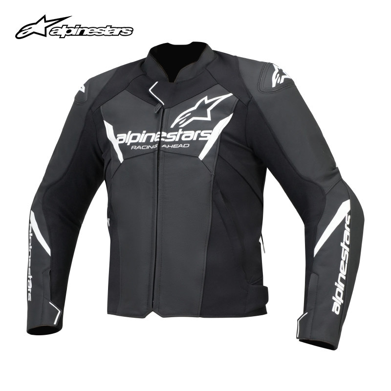 a星皮衣Alpinestars摩托车骑行服男faster真皮四季机车冬季大码v3 - 实物图