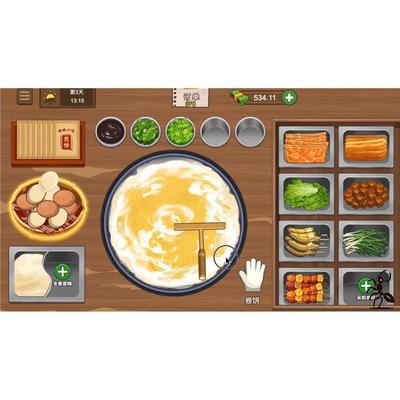 cocos creator我的煎饼摊完整精品源码体验做生意当