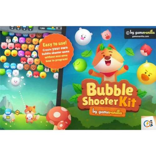 Bubble Shooter Kit 2.5.0 泡泡龙射击游戏模板源码
