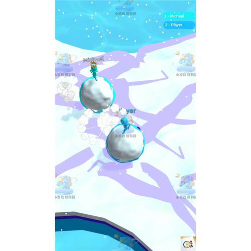 G0196 完整小游戏雪球人 Unity游戏源码 团结引擎源