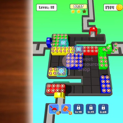 Coffee Block Match Puzzle Complete Mobile Game Template 包更