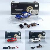 Creations合金汽车模型1 64斯巴鲁翼豹WRX换车轮1994年Impreza
